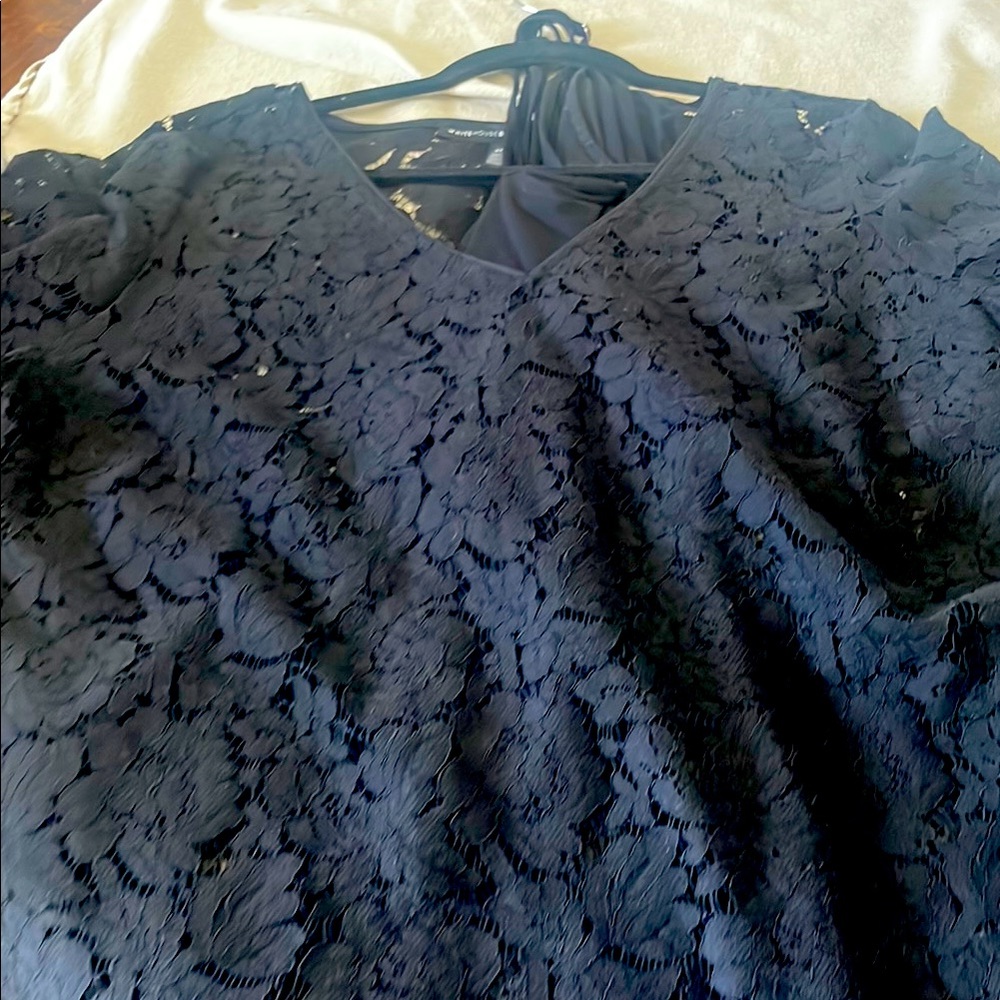 Elegant Black Lace Top